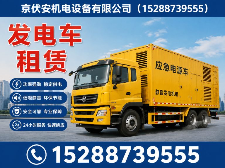 成都应急发电机出租展示图
